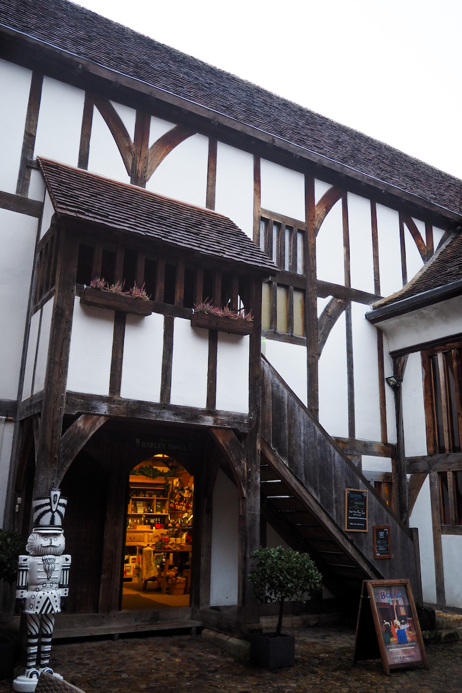 the front of Barley Hall in York
