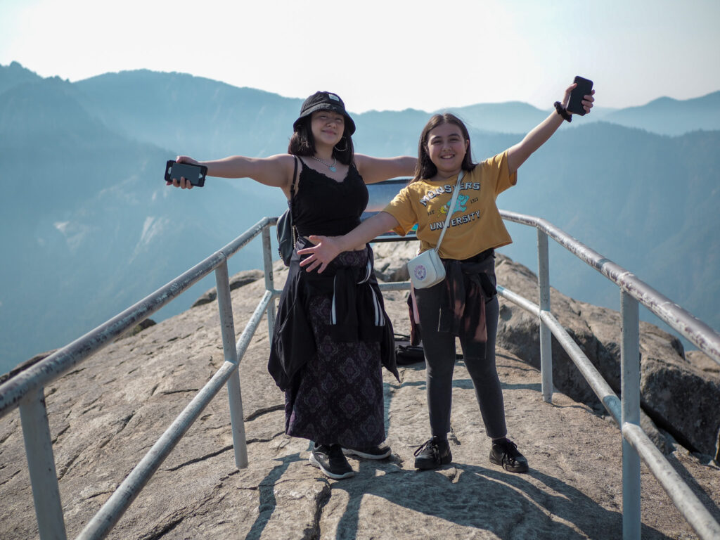 viewpoint on Moro Rock