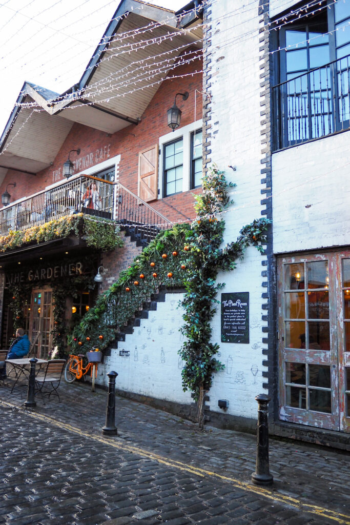 restaurant called the Gardener on Ashton Lane in Glasgow